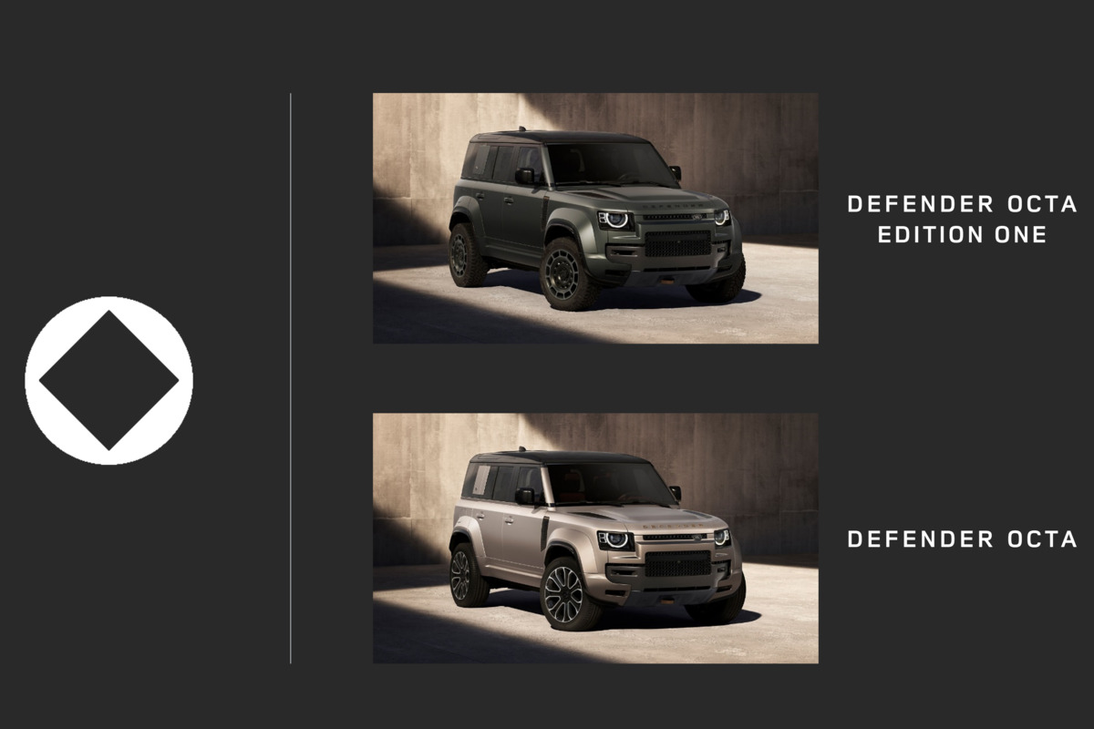 land rover defender octa edition one land rover defender octa edition one